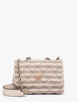 Cross Body Tas Giully Guess Beige giully AG967374